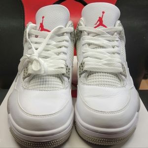 Brand New Air Jordan 4 Retro White OREO Gray Men's size 11!!